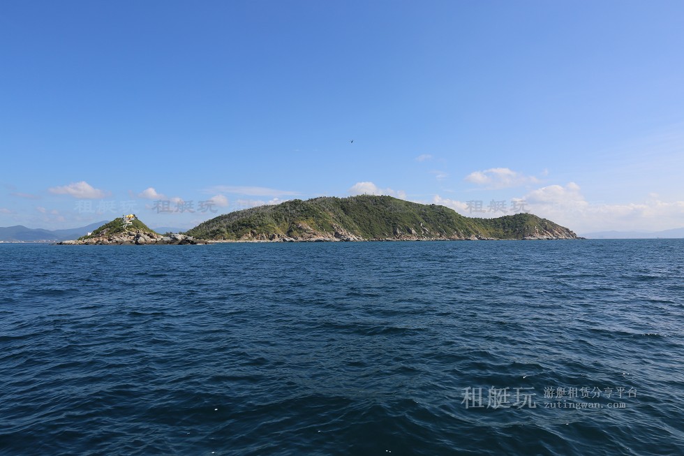 三亞旅游游艇租賃，三亞港至西島航線