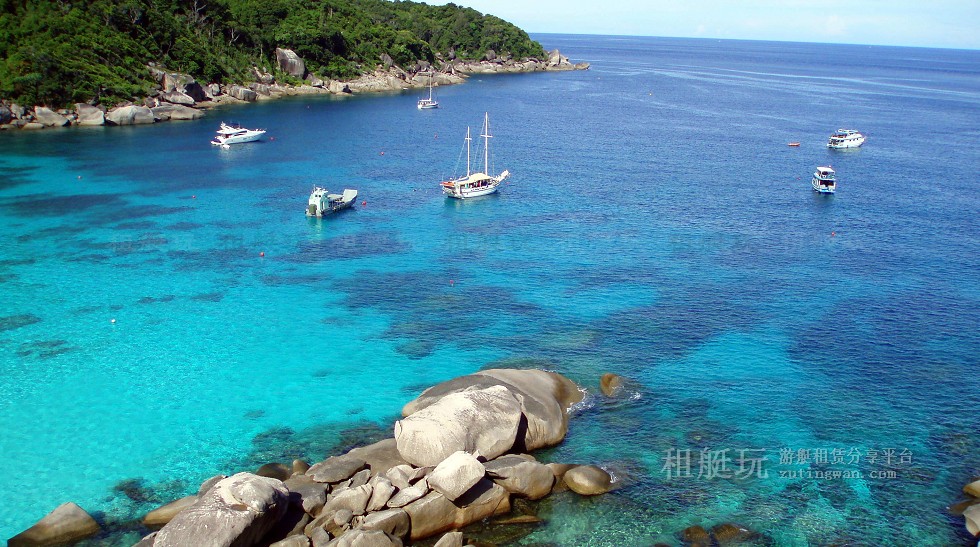 泰國 普吉島游艇租賃 斯米蘭群島