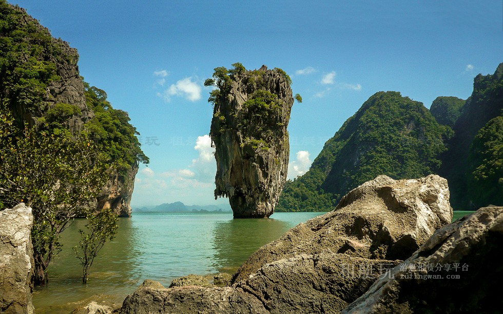 普吉游艇港-007島（詹姆士·邦德島）