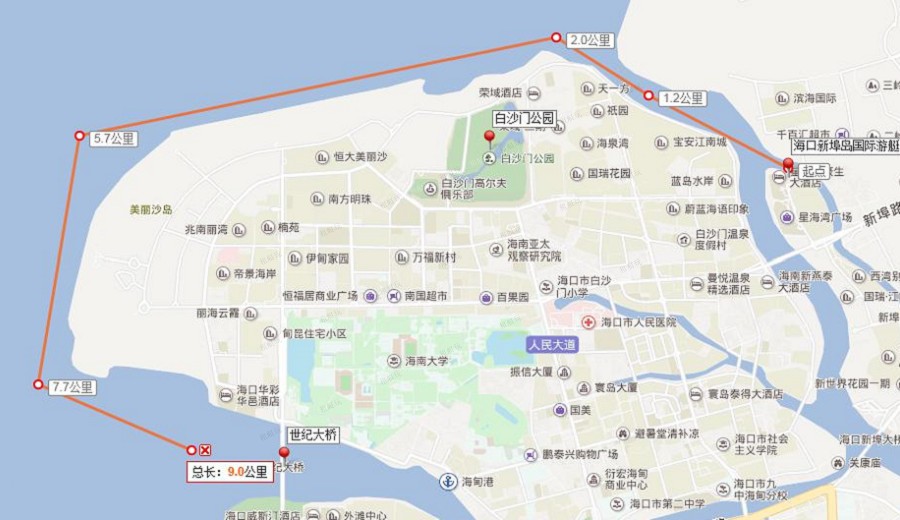 海口新埠島國際游艇會→世紀(jì)大橋001.jpg